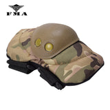 FMA Knee Pads Elbow Pads Set Combat Airsoft Tactical Protective Pads Multicam