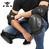 FMA Knee & Elbow Pad 4 Pcs Sports Military Knee Elbow Protector Tactical Combat Protective Set