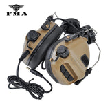 OPSMEN EARMOR M31H Tactical Headset Noise Canceling Hearing Protection Headphone for FAST MT Helmets