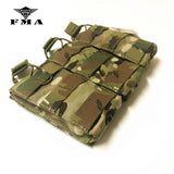 FMA Triple Molle 556 Magazine Pouch Tactical Military Pouches MOLLE Vest Trigeminy Storage Bag