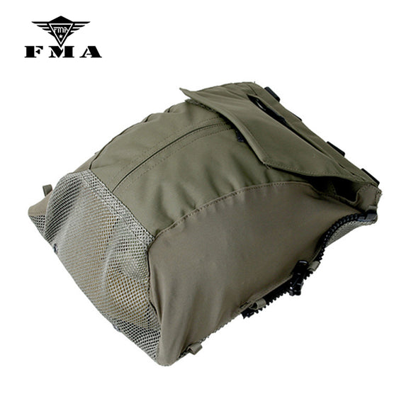 FMA Tactical Vest Bag Zip-on Pouch Molle Military JPC 2.0 Vest Zip-on Plate Carrier Vest