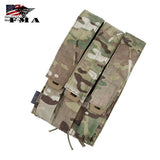 FMA Tactical Triple Magazine Pouch Kriss Vector MOLLE Mag Carrier SMG Mag Camo