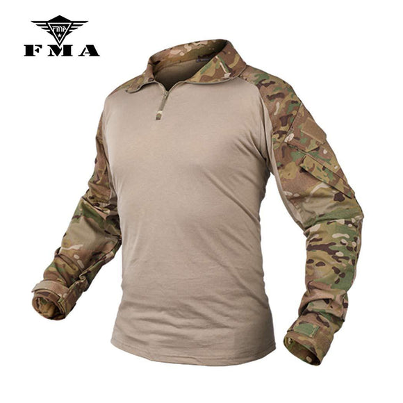 FMA Men G3 Combat Shirt Military Paintball Airsoft Tactical Gear Multicam Clothing Camouflage