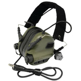 EARMOR Tactical Headset M32 & M51 Kenwood PTT Adapter & ARC Rail Adapter Sets