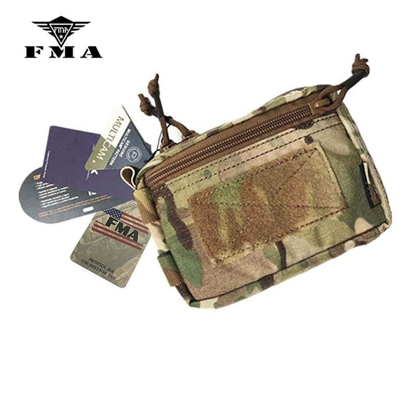 FMA Tactical MOLLE Plug-in Debris Waist Bag Tactical Accessory Utility Pouch EDC Bag Combat Military Gear Pack