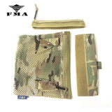 FMA Tactical pouch set Multicam Accessories bags Three-piece Set for SS Chest Rig Chest Hanging