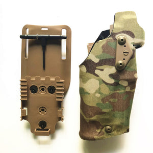 FMA Glock17/18/19 Holster Tactical Pistol Holster X300 Light-Compatible for G17/18 QL Mount Holster