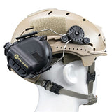 EARMOR HeadSet EXFIL Rails Adapter Attachment Kit Adapter for EXFIL Helmet rails Adapter
