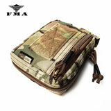 FMA Tactical MOLLE Plug-in Debris Waist Bag Tactical Accessory Utility Pouch EDC Bag Combat Military Gear Pack