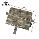FMA Tactical Vest MOLLE Triple Pouch M4 5.56 Magazine Front Detatchable 500D Nylon