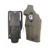 FMA Glock17/18/19 Holster Tactical Pistol Holster X300 Light-Compatible for G17/18 QL Mount Holster