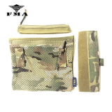 FMA Tactical pouch set Multicam Accessories bags Three-piece Set for SS Chest Rig Chest Hanging