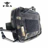 FMA Tactical MOLLE Plug-in Debris Waist Bag Tactical Accessory Utility Pouch EDC Bag Combat Military Gear Pack