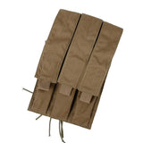 FMA Tactical Pouches Triple Magazine Pouch MOLLE Mag Carrier SMG Mag Camo Military Molle