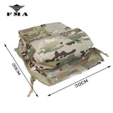 FMA Tactical Zipper Pack Pouch MC Zip-On Panel for TMC Vest JPC CPC AVS Military Molle Zipper Pack