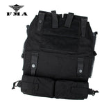 FMA Tactical Zipper Pouch Bags Black for TMC Tactical Vest 16-19 AVS JPC2.0 CPC