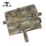 FMA Tactical Vest MOLLE Triple Pouch M4 5.56 Magazine Front Detatchable 500D Nylon