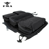FMA Tactical Zipper Pouch Bags Black for TMC Tactical Vest 16-19 AVS JPC2.0 CPC