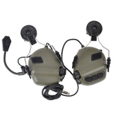 EARMOR M32H MOD4 Tactical Headset & M51 PTT Adapter Set Noise Canceling Headphones