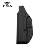 FMA Tactical Glock Holster Concealed Carry Right Hand Tactical Pistol Holster Kydex Inside Waistband Holster for Glock 17/22/31