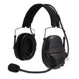 FCS Tactical AMP HeadSet Noise Reduction Military Aviation Communication Head-mounted Headphone