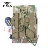 FMA Tactical Pouches Triple Magazine Pouch MOLLE Mag Carrier SMG Mag Camo Military Molle