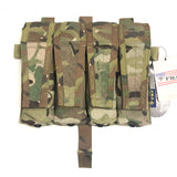 FMA MP7 Quadruple Magazine Pouch Molle 500D Cordura for Tactical Vest AVS JPC2.0 Vest