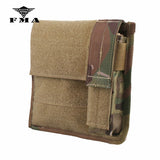 FMA Tactical MAP Pouch Admin&Light Molle Bags Military Tactical Accessory Multicam Black