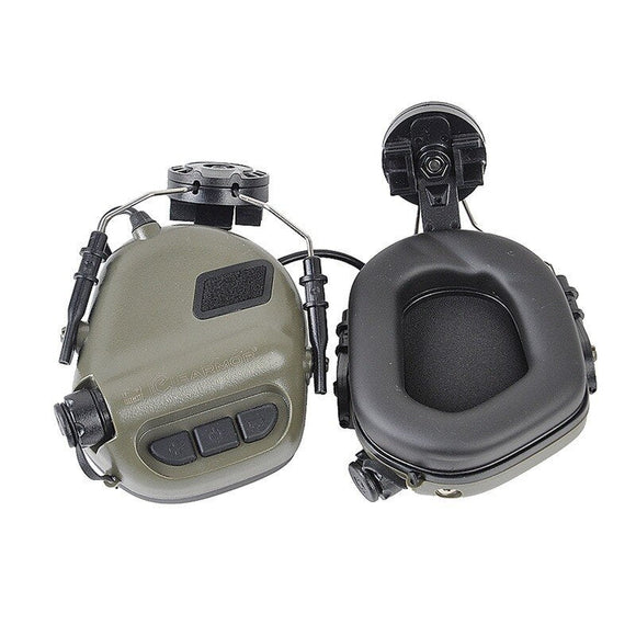 EARMOR Tactical Headset M31H Hearing Protection for Wendy Exfil Helmet Rails