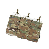 FMA Tactical Triple Molle 556 Magazine Pouch Multicam Military MOLLE Vest Trigeminy Storage Bag