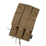 FMA Tactical Triple Magazine Pouch Kriss Vector MOLLE Mag Carrier SMG Mag Camo