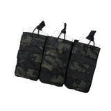 FMA Tactical Triple Molle 556 Magazine Pouch Multicam Military MOLLE Vest Trigeminy Storage Bag