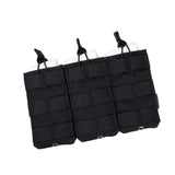 FMA Tactical Triple Molle 556 Magazine Pouch Multicam Military MOLLE Vest Trigeminy Storage Bag