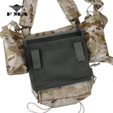 FMA Multicam Tactical pouches Three-piece Set Accessories bags for SS Chest Rig Chest Hanging