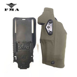 FMA Glock17/18/19 Holster Tactical Pistol Holster X300 Light-Compatible for G17/18 QL Mount Holster