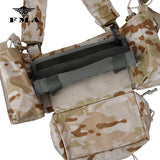 FMA Tactical pouch set Multicam Accessories bags Three-piece Set for SS Chest Rig Chest Hanging