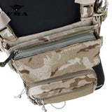 FMA Multicam Tactical pouches Three-piece Set Accessories bags for SS Chest Rig Chest Hanging